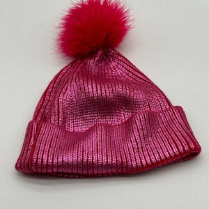 More Than Magic Beanie With Pom Pom Pink. Girls‎ One Size
